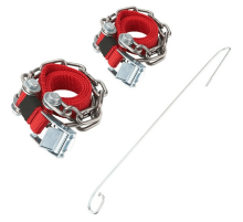 Цепи (браслеты) противоскольжения для легковых автомобилей (колеса 165-205 мм) 2 шт. REXANT