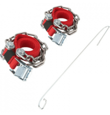 Цепи (браслеты) противоскольжения для легковых автомобилей (колеса 165-205 мм) 2 шт. REXANT