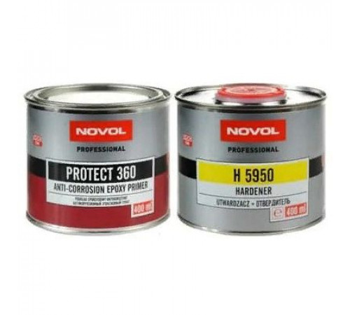 Грунт Эпоксидный Novol+отвердитель 0,4л+0,4л PROTECT 360