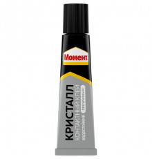 Клей МОМЕНТ Кристалл контактный Туба в шоу-боксе Прозрачный 30 мл