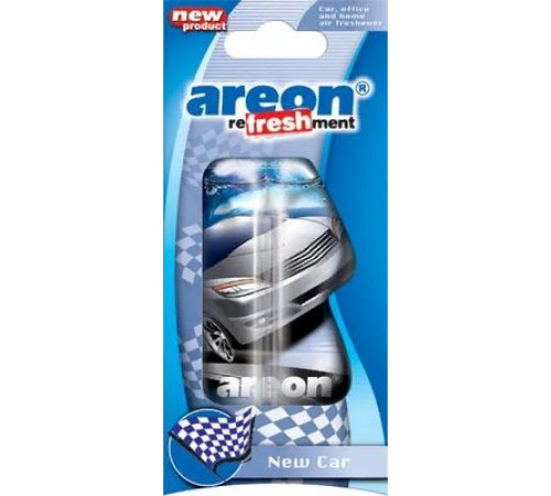 Ароматизатор AREON REFRESHMENT LIQUID New car (Новая машина) 8мл~