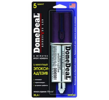 Клей 5-минутный эпокси-адгезив (цвет: прозрачный) DoneDeal 28,4 г