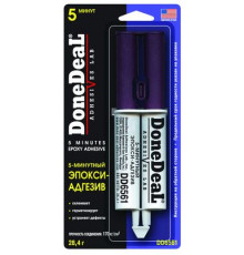 Клей 5-минутный эпокси-адгезив (цвет: прозрачный) DoneDeal 28,4 г