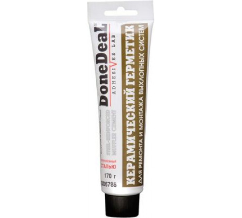 Герметик DoneDeal керамический 170г. для ремонта и монтажа выхлопных систем (цемент глушителя)