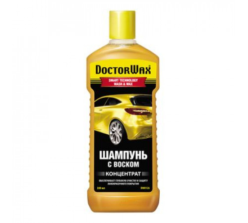 Автошампунь с воском (концентрат) DoctorWax 300 мл ~
