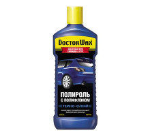 Полироль кузова цветной с полифлоном. Темно-синий DoctorWax 300 мл