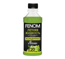 Жидкость в бачок омывателя Летняя. Концентрат. Яблоко FENOM 330 мл ~