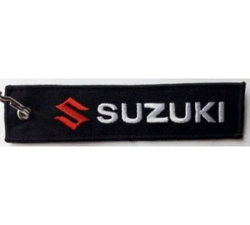 Брелок ткань, вышивка Сузуки 13*3см BMV 006