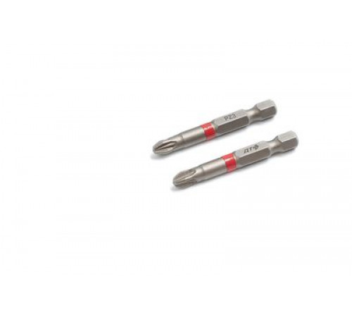 Бита 1/4'', PZ3 × 50 мм, 2 шт. ДТ