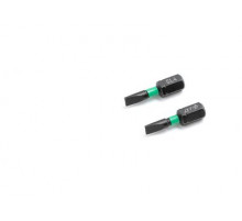Бита ударная 1/4'', SL4 × 25 мм, 2 шт. ДТ