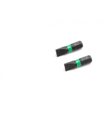 Бита ударная 1/4'', SL7 × 25 мм, 2 шт. ДТ
