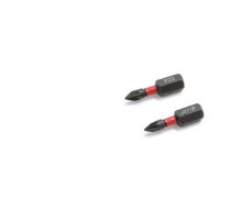 Бита ударная 1/4'', PZ0 × 25 мм, 2 шт. ДТ