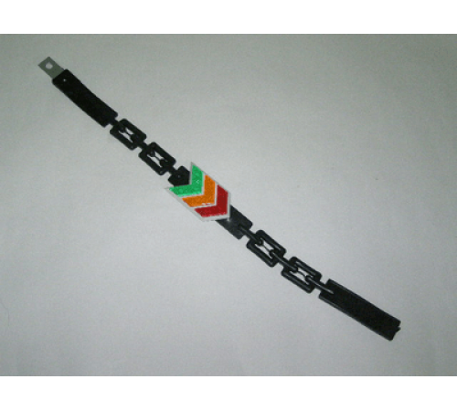 Антистатик с отражателем "тройная стрелка+цепь" и метал. сердечником 55 см