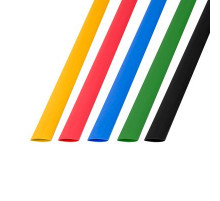 Термоусаживаемая трубка REXANT  8,0/4,0 мм (1м) цвета в ассортименте