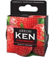 Ароматизатор AREON KEN Strawberry (Клубника)  сухой в банке ~