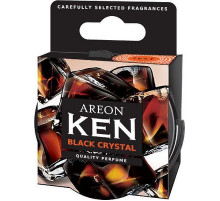 Ароматизатор AREON KEN Black Crystal (Черный лед)  сухой в банке ~
