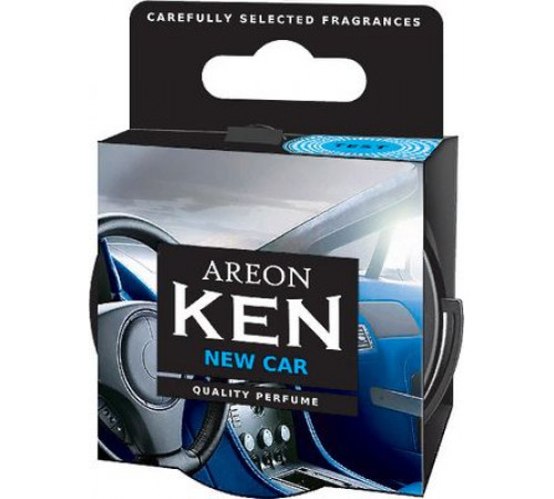 Ароматизатор AREON KEN New Car (Новая машина) сухой в банке ~