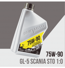 Масло трансмиссионное 75W-90 GL-5 канистра 1л. ВМП АВТО ЧЗ
