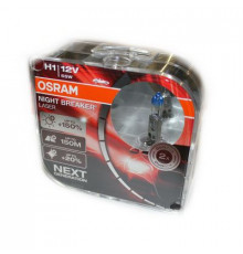 Лампы H1 12V 55W P14.5s +150% 3200K OSRAM_