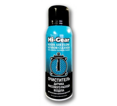 Очиститель датчика массового расхода воздуха Hi-Gear 284 г ~