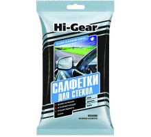 Салфетки HI-GEAR влажные для стекол 20 шт
