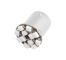 Светодиод P21W 12V BA15S 12SMD белый конус ЛДД006-4W