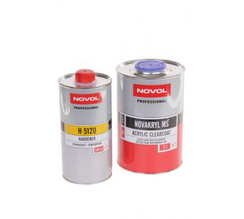ЛАК NOVAKRYL MS + отвердитель 1л+0,5л. 2+1