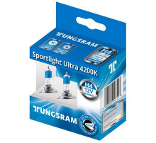 Лампы H1 TUNGSRAM Sportlight Ultra +30% 4200K 55W P14,5s пластиковый бокс