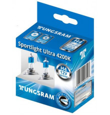 Лампы H1 TUNGSRAM Sportlight Ultra +30% 4200K 55W P14,5s пластиковый бокс