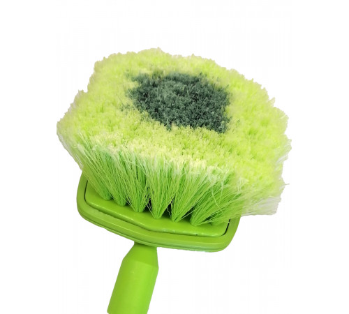 Щетка для мытья  ZIZAY длина 46 см с клапаном под воду и краником, высота щетины 5см