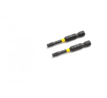 Бита ударная 1/4'', Т25 × 50 мм, 2 шт. ДТ