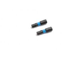 Бита ударная 1/4'', H6 × 25 мм, 2 шт. ДТ