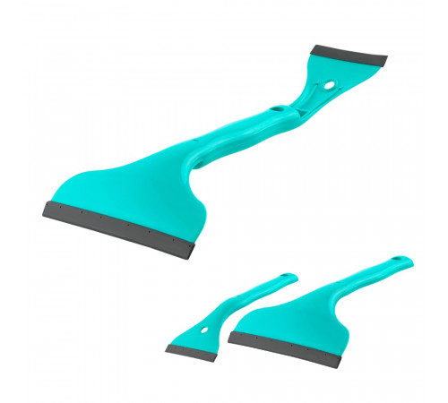 Водосгон  ZIZAY двухсторонний 16х9 см разборный бирюзовый