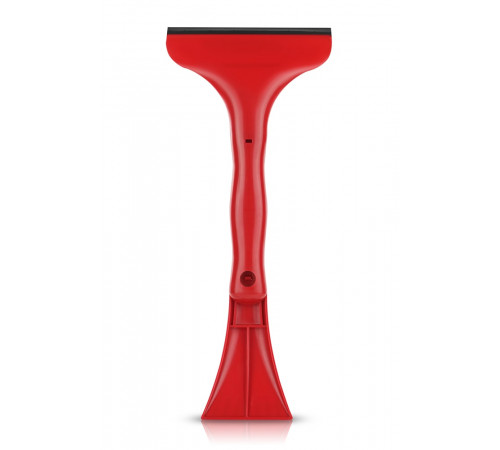 Водосгон - скребок двухсторонний 16х8,5см ZIZAY красный