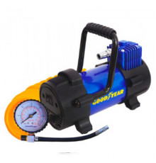 Компрессор GY-40L 40л/мин со съемной ручкой,съемный витой шланг,сумка для хранения Goodyear