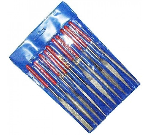 Набор надфилей алмазных 6шт. 5мм*180мм