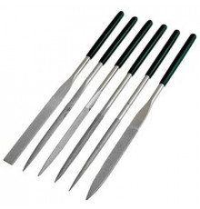 Набор надфилей алмазных 6шт. 5мм*180мм