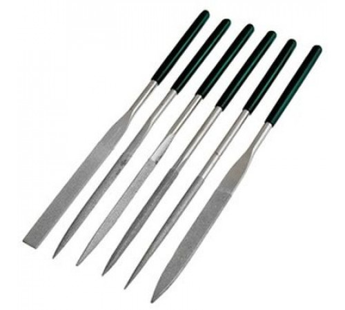 Набор надфилей алмазных 6шт. 5мм*180мм