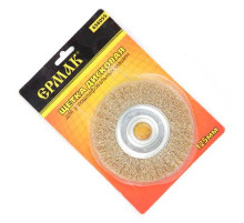 Щетка метал. для УШМ плоская 125/22мм М14 ЕРМАК