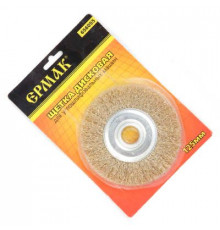 Щетка метал. для УШМ плоская 125/22мм М14 ЕРМАК