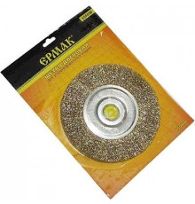 Щетка метал. для УШМ плоская 150/22мм М14 ЕРМАК