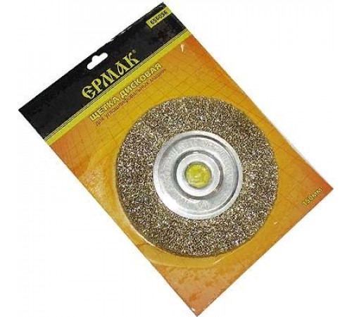 Щетка метал. для УШМ плоская 150/22мм М14 ЕРМАК