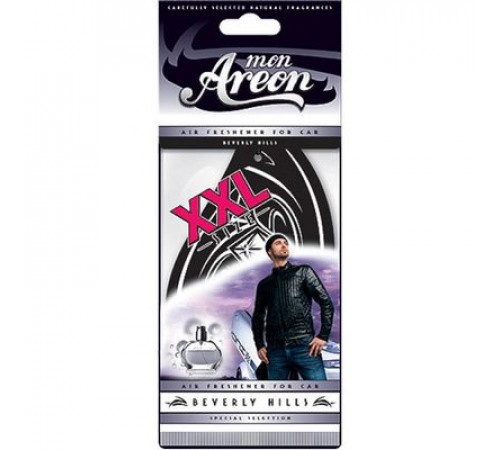 Ароматизатор AREON бумажный MON XXL BEVERLY HILSS (Беверли хилс) ~