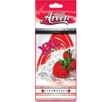 Ароматизатор AREON бумажный MON XXL STRAWBERRY (Клубника) ~