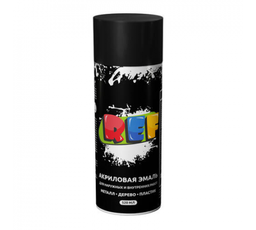 Краска универсальная акриловая REF 0025 желтая аэрозоль 520 мл