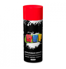 Краска универсальная акриловая REF 1001 флуор. красный аэрозоль 520 мл