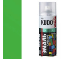 Краска универсальная Светло-зеленая KUDO аэрозоль 520мл