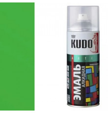 Краска универсальная Светло-зеленая KUDO аэрозоль 520мл