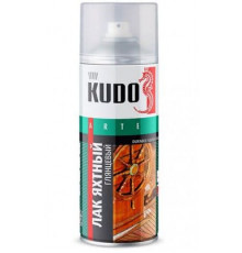 Лак универсальный яхтный  KUDO глянцевый аэрозоль 520мл