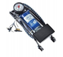 Насос ножной ALCA ножной с манометром одинарный 201200